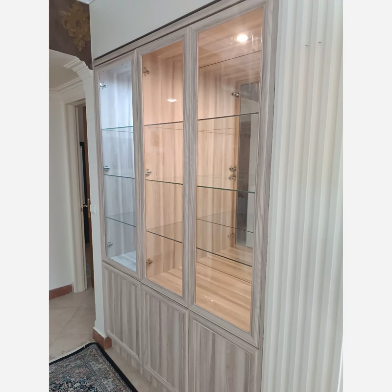 برچسب کابینت طرح کرم طوسی کد 1346