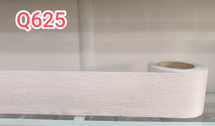 برچسب قرنیزی کد Q625 طرح چوب سفید با رگه های نقره ای