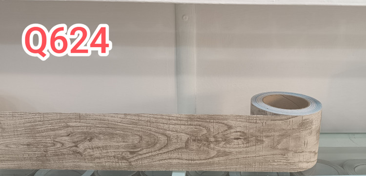 برچسب قرنیزی کد Q624 طرح چوب