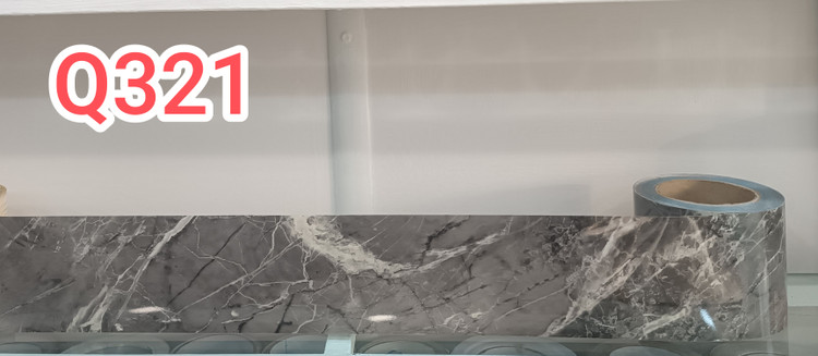 برچسب قرنیزی کد Q321 طرح سنگ طوسی هایگلاس