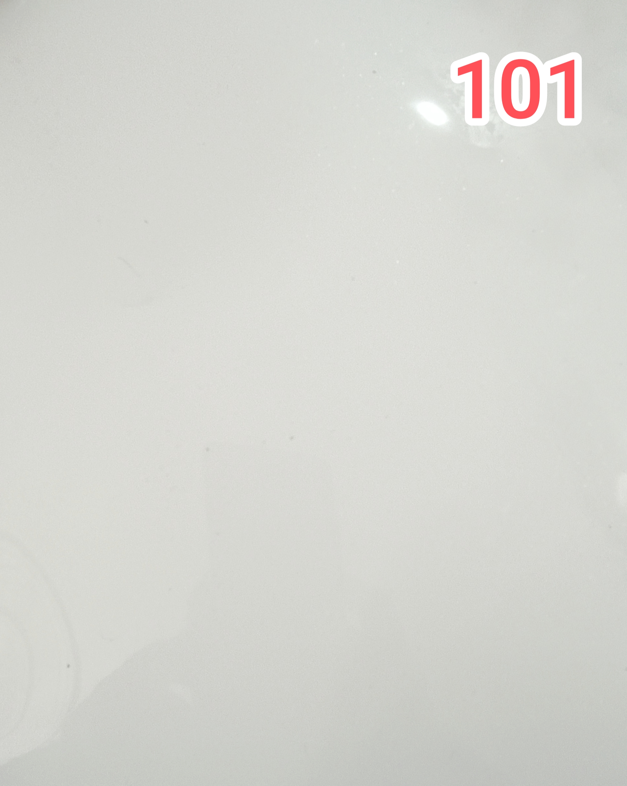 برچسب مخصوص کف طرح سفید اکلیلی هایگلاس کد 101