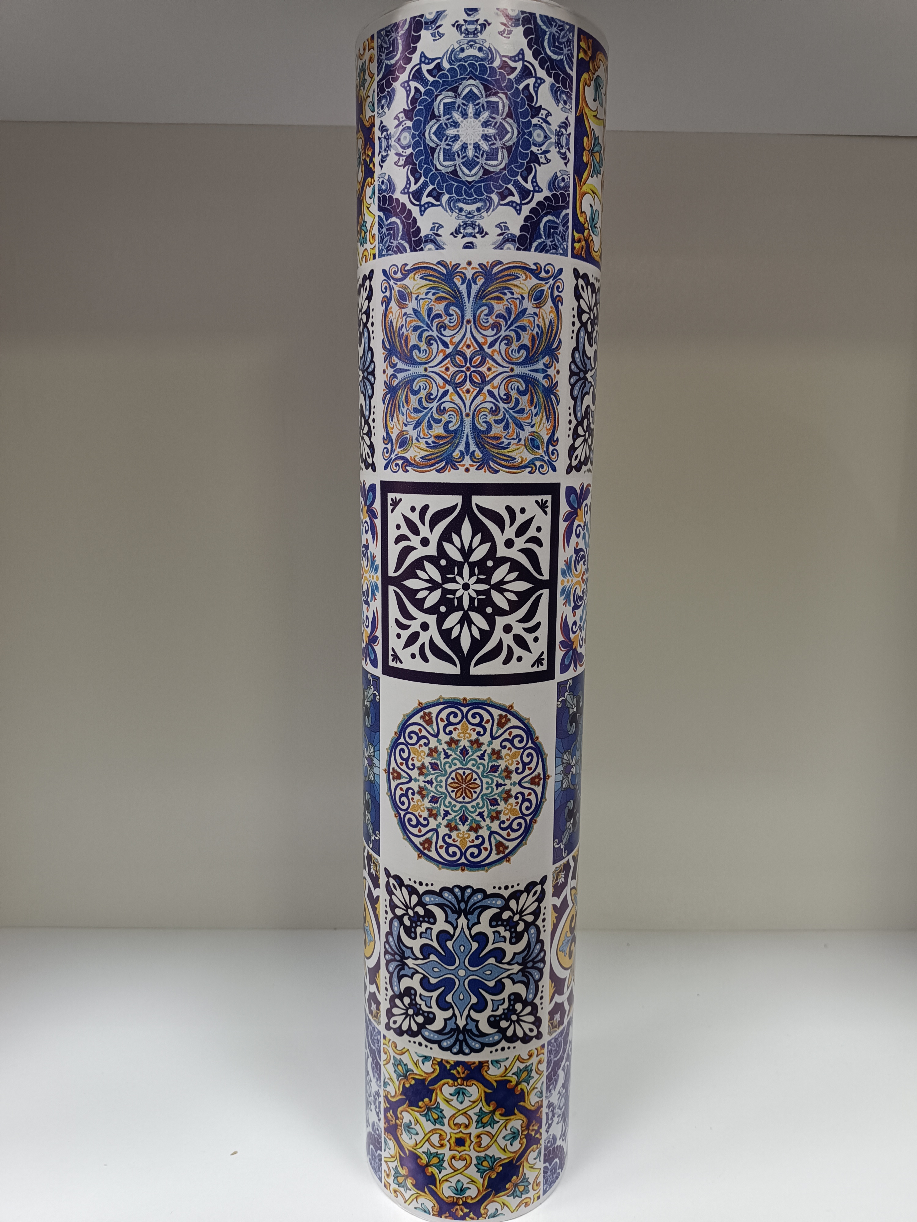 برچسب طرح کاشی سنتی چاپی کد K-509