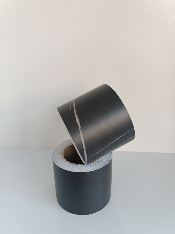 برچسب قرنیز طرح سنگ ذغالی رگه دار 10 سانت کد 8150
