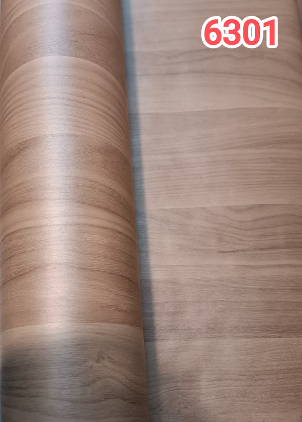 برچسب کابینت طرح چوب کد 6301 برجسته طوسی ضخیم