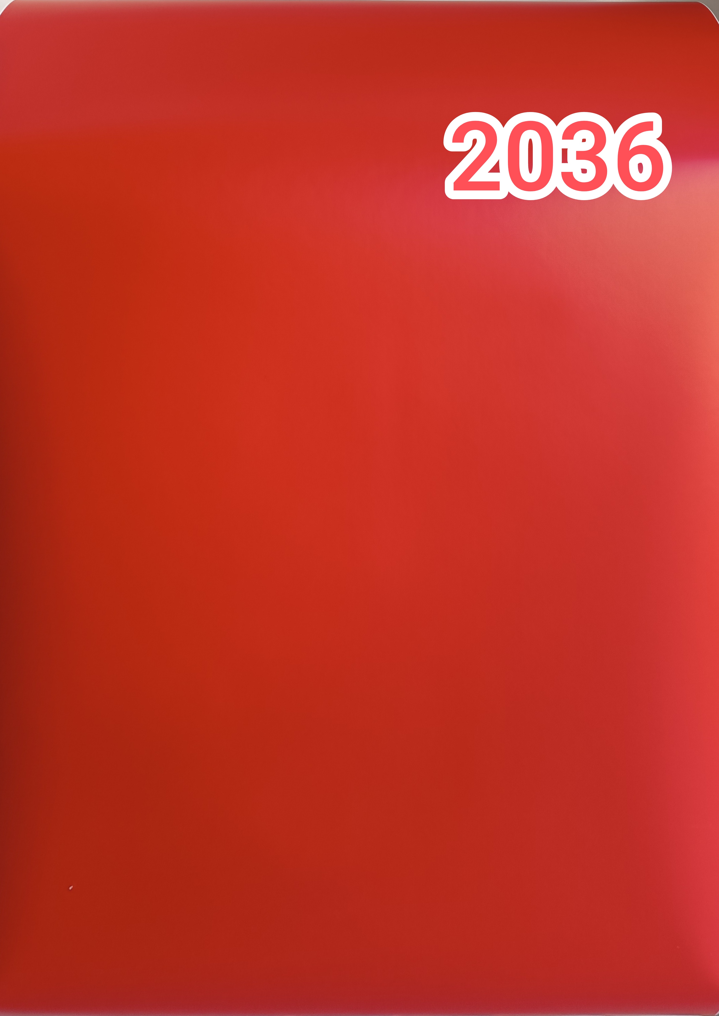 برچسب کابینت رنگ قرمز گوجه ای کد 2036 ضخامت 80 میکرون