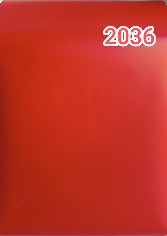 برچسب کابینت رنگ قرمز گوجه ای کد 2036 ضخامت 80 میکرون