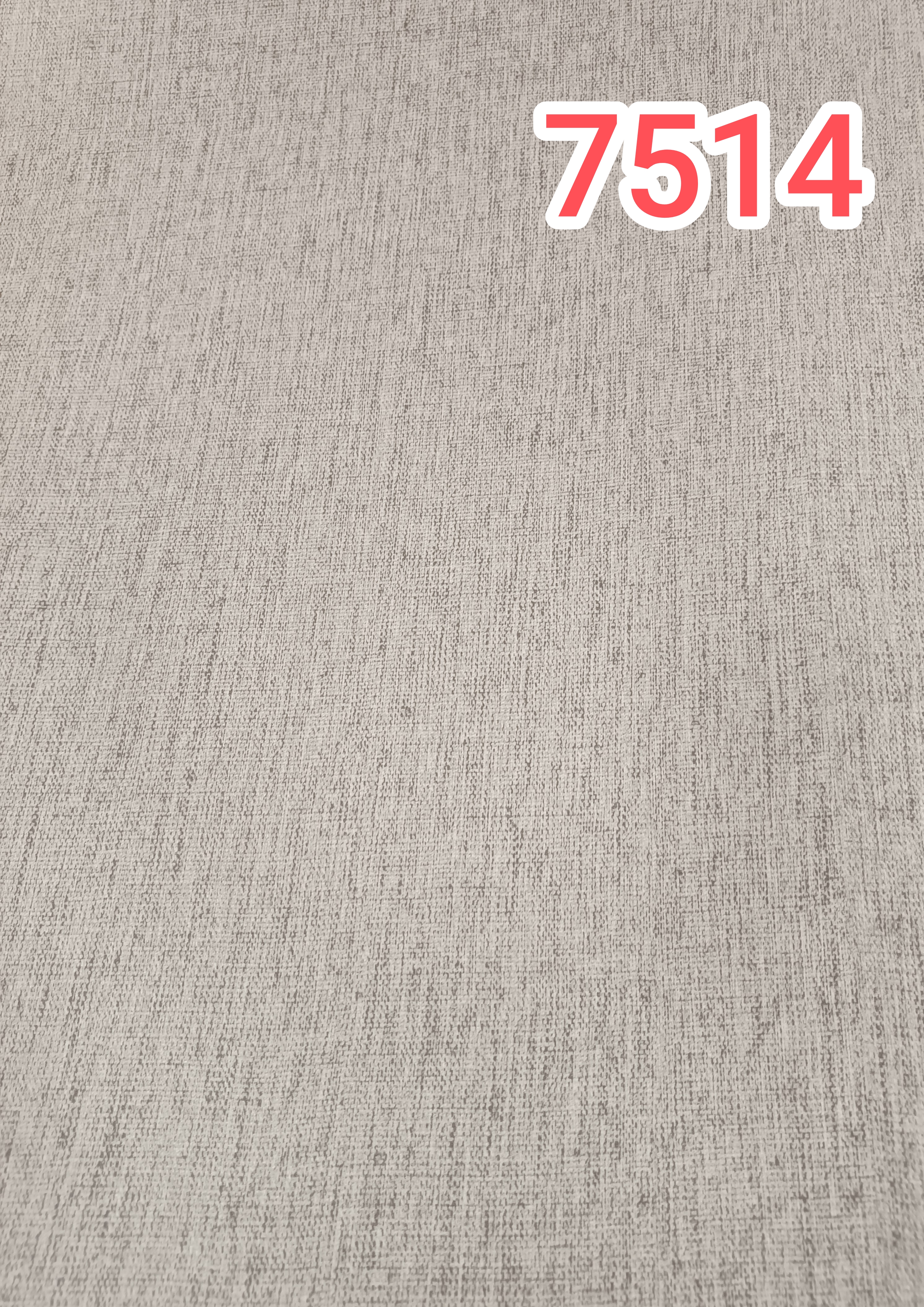 برچسب کابینت و دکوری کد 7514 طرح کنف درشت بافت کرم قهوه ای