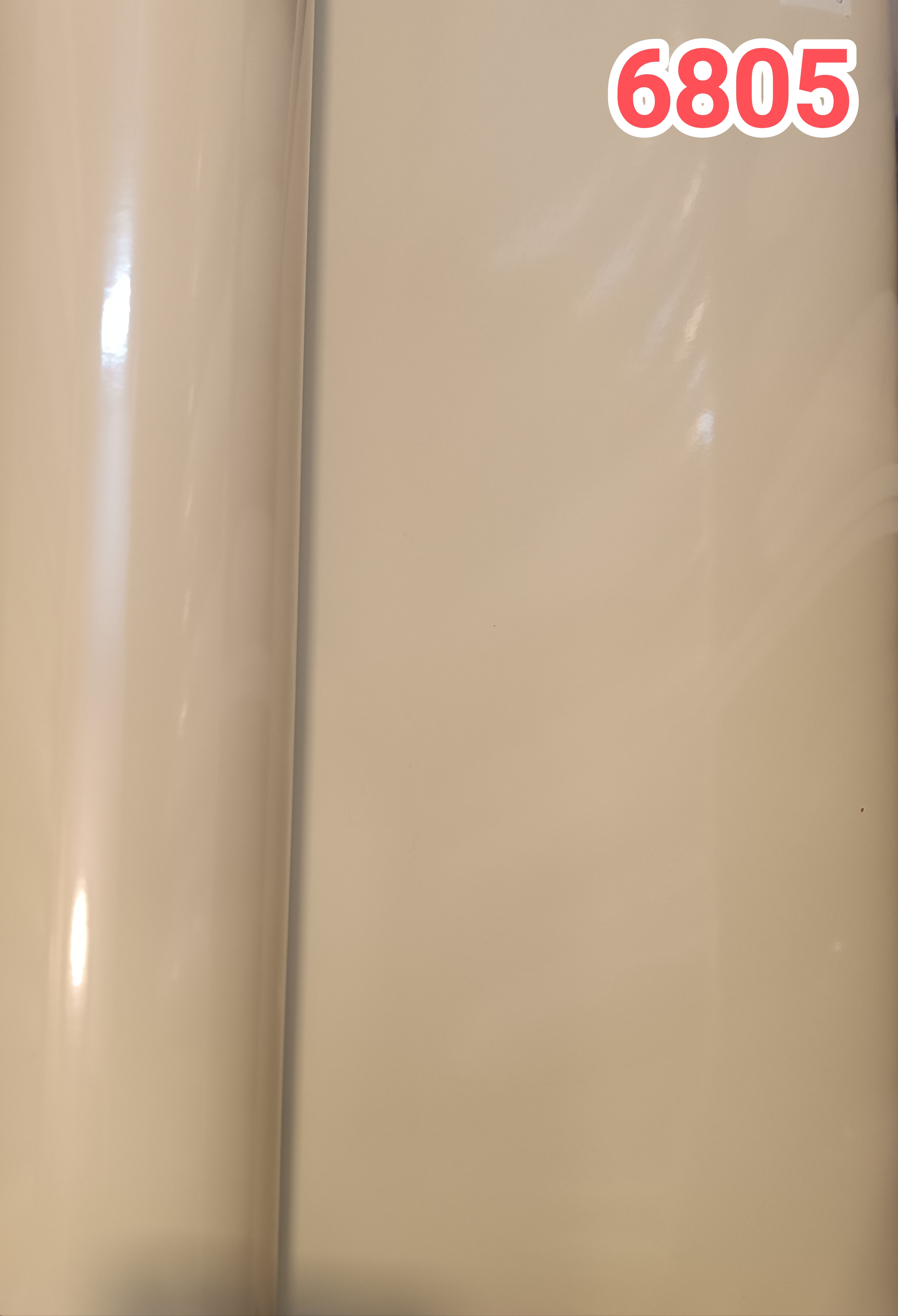 برچسب کابینت کرم نخودی براق کد 6805