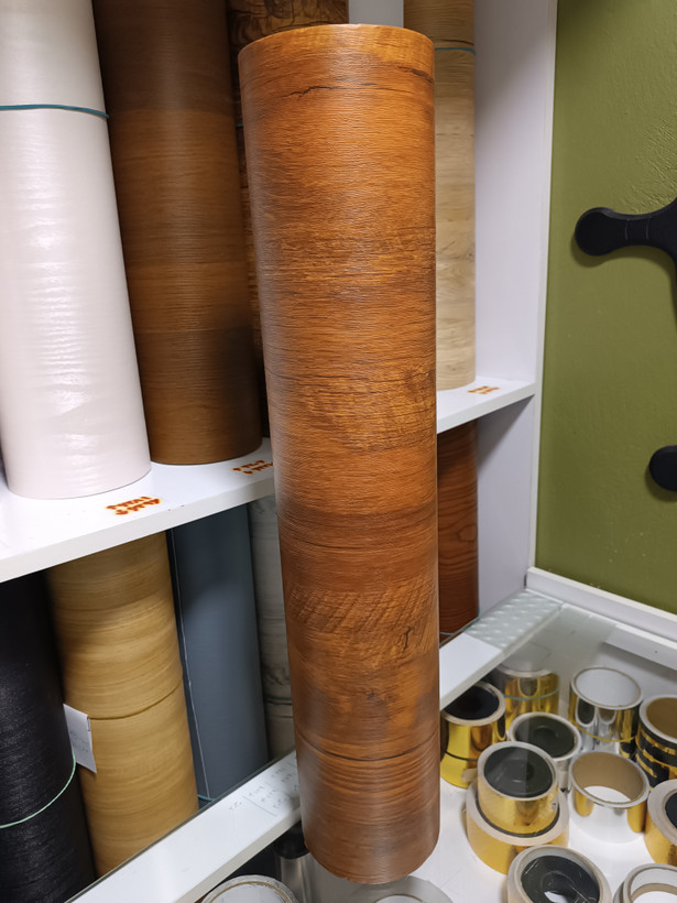 برچسب کابینت کد ۵۰۱۶ طرح چوب قهوهای روشن عرض ۶۰ سانت