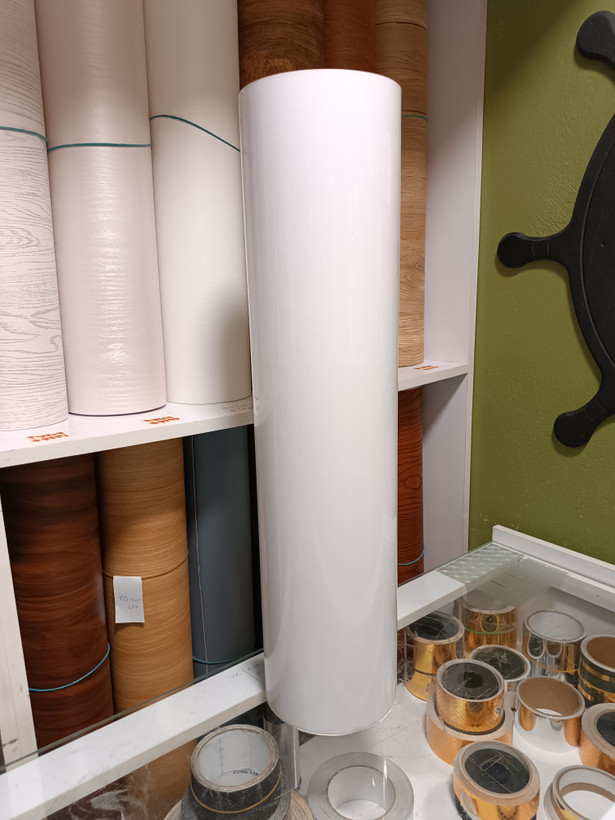 برچسب کابینت کمیکا سفید های گلس با پوشانندگی ۱۰۰ جنس وارداتی ایتالیایی